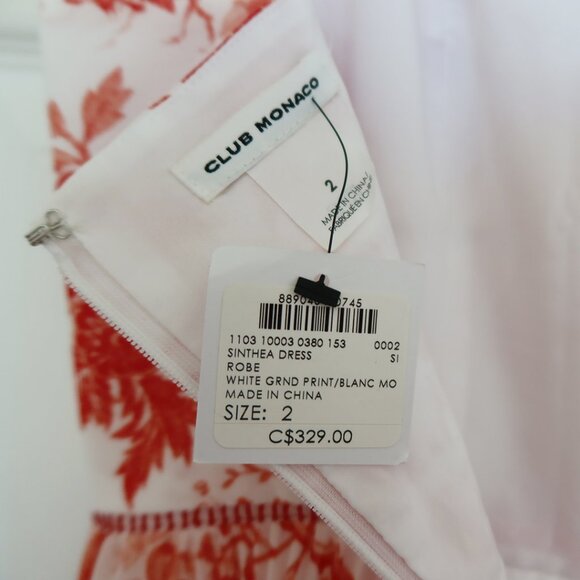 Club Monaco Sinthea Floral Midi Dress - Picture 5 of 13